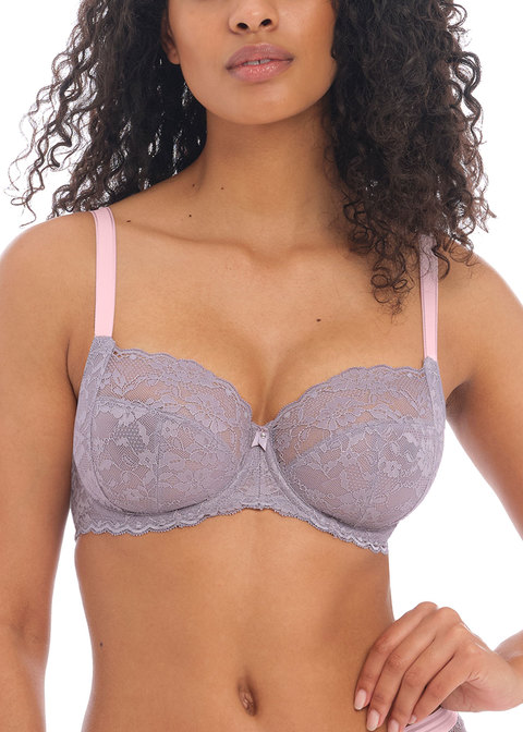 Offbeat Mineral Grey Side Support Bra from Freya