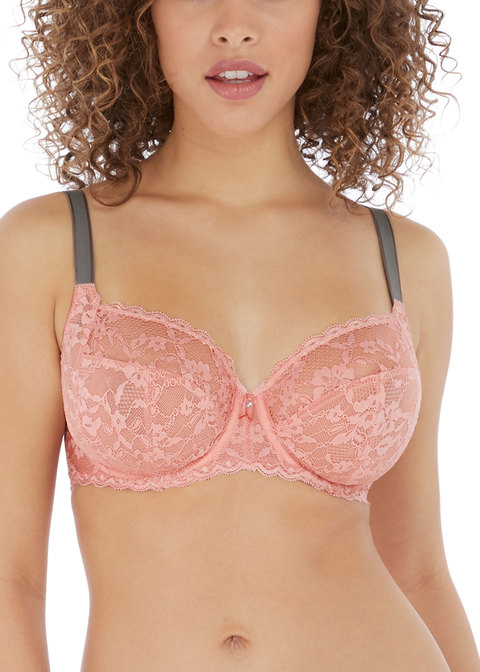 Offbeat Side Support Bra AA5451 MGY - Mineral Grey