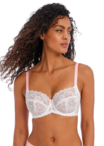 Is my band too tight or cup too small? 32E - Freya » Daisy Lace Padded Half Cup  Bra (5133)