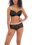 Freya Offbeat Plunge Bra Black Offbeat Plunge Bra Black