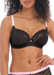 Freya Offbeat Plunge Bra Black Offbeat Plunge Bra Black