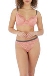 Freya Offbeat Plunge Bra Rosehip Offbeat Plunge Bra Rosehip