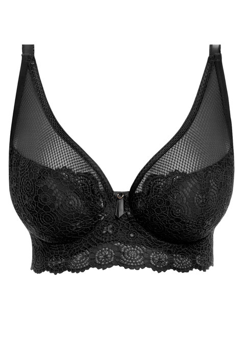 Freya Expression Bra California Gold Size 32F High Apex Full Cup Lace 5494