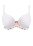 Festival Vibe Plunge-BH White Coral