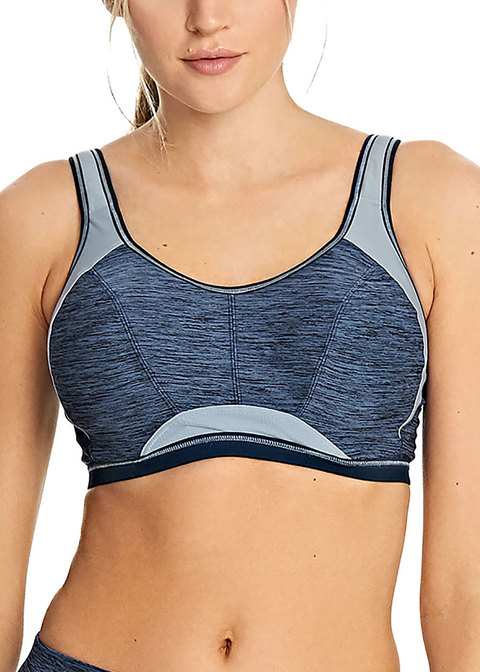 Epic Total Eclipse Moulded Crop Top Sports Bra from Freya