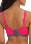 Dynamic Crop Top Sports Bra Hot Crimson