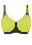 Sonic Moulded Sports Bra Lime