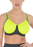 Sonic Moulded Sports Bra Lime