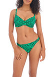 Zanzibar Plunge Bikini Top Jade