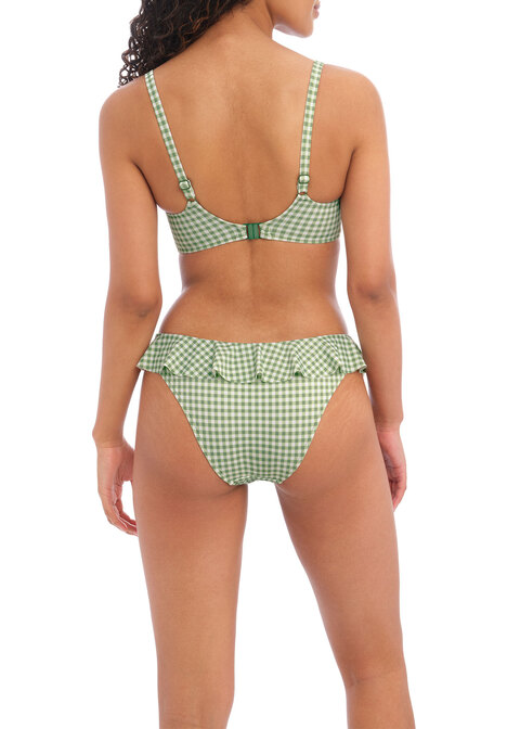 Gingham Remix Low-Cut Balconette Bra