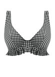 Freya Check In High Apex Bikini Top Monochrome Check In Plunge Bikini Top Monochrome