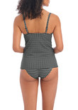 Freya Check In Plunge Tankini Top Monochrome Check In Underwire Tankini Top Monochrome