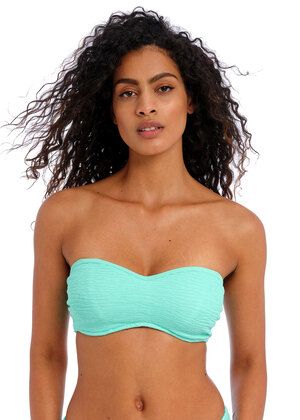 Ibiza Waves Bandeau Bikini Top Frozen Ibiza Waves  Frozen