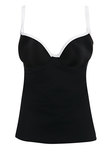 Freya Back To Black Moulded Tankini Top Black Back To Black Underwire Tankini Top Black