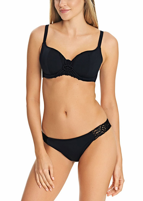 Freya Macrame Bikini Top Sweetheart Padded 4054 Womens Underwired Swimwear