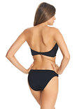 Freya Macrame Monokini Black Macrame Underwire Swimsuit Black