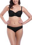 Freya Nouveau Sweetheart Padded Bikini Top Black Nouveau Sweetheart Bikini Top Black