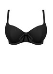 Freya Nouveau Sweetheart Padded Bikini Top Black Nouveau Sweetheart Bikini Top Black