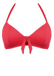Nouveau Triangle Bikini Top Red