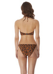 Roar Instinct Halter Bikini Top Leopard