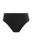 Jewel Cove Slip Bikini taille haute Plain Black