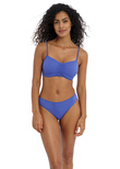 Freya Jewel Cove Bralette Bikini Top Plain Azure Jewel Cove Crop Bikini Top Plain Azure